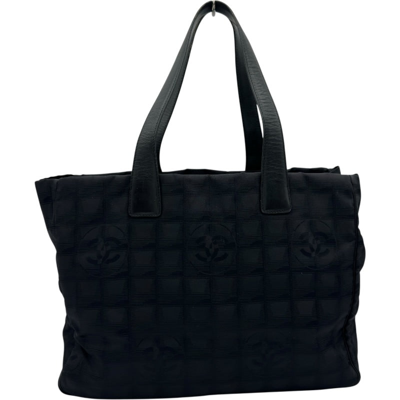 シャネル CHANEL ニュートラベルライントートMM A15991 8番台 ブラック