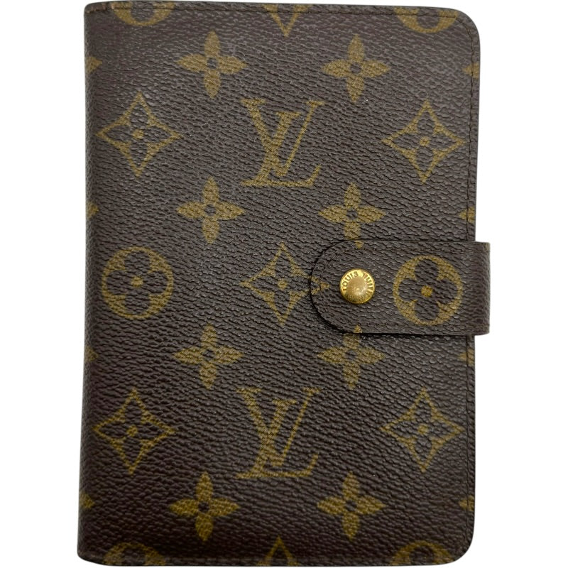 ルイ・ヴィトン LOUIS VUITTON ポルトパピエ・ジップ M61207 ブラウン