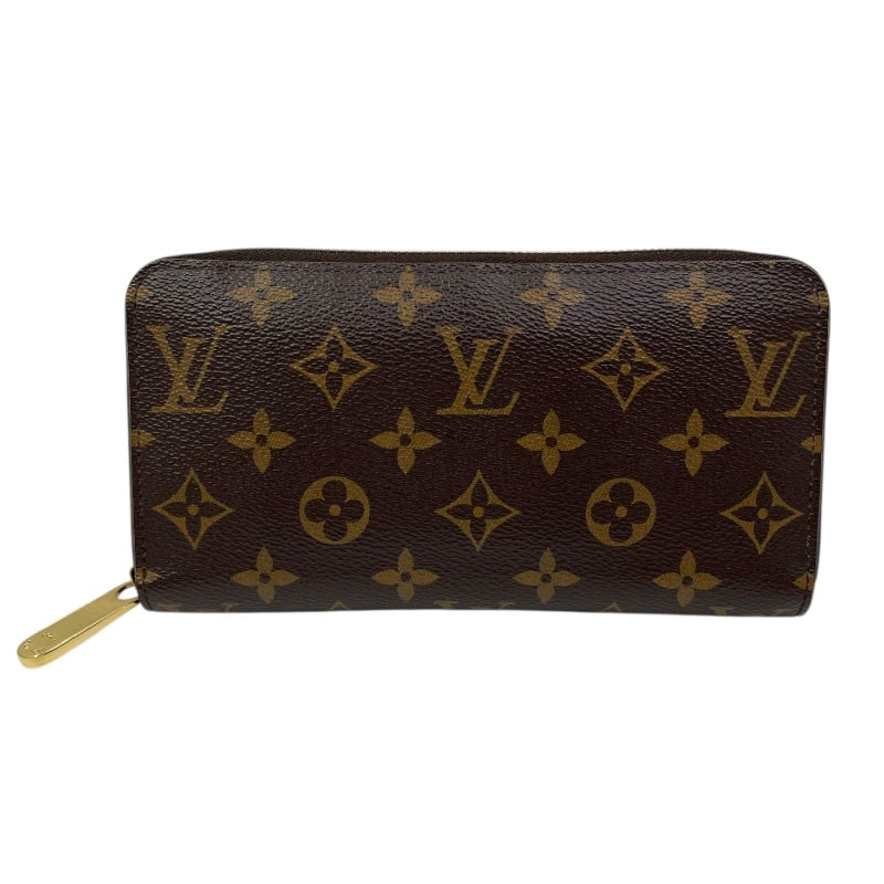 【ルイヴィトン】　ジッピーウォレット　M42616　モノグラム ルイ・ヴィトン LOUIS VUITTON ジッピー・ウォレット M42616 ブラウン