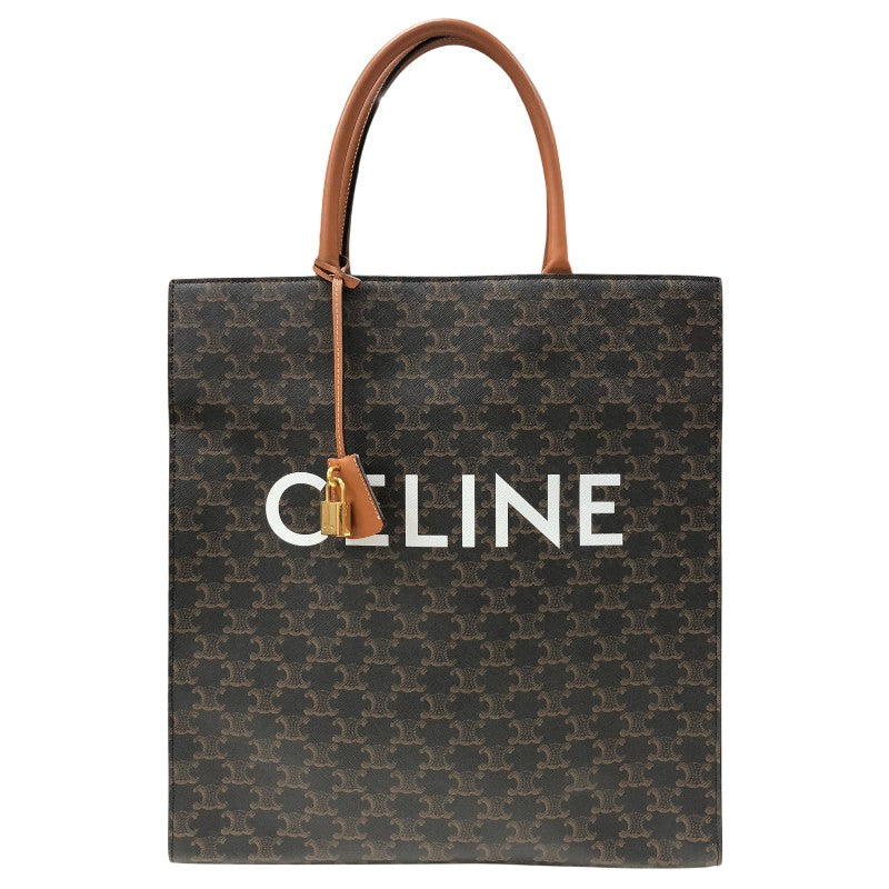 セリーヌ CELINE ミディアム バーティカル カバ 194432 タン 
