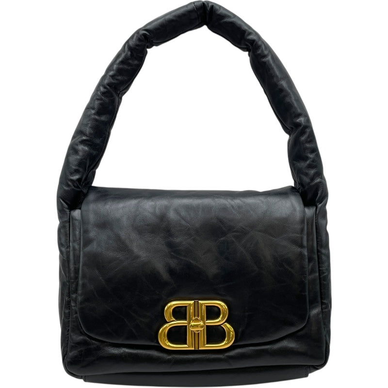 バレンシアガ ショルダーバッグ モナコ スモール レザー 787896 BALENCIAGA ワンショルダーバッグ 黒 バレンシアガ BALENCIAGA モナコワンショルダー 787896 ブラック