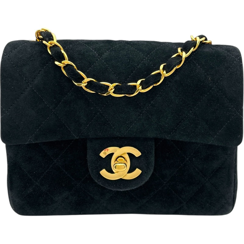 シャネル CHANEL ミニマトラッセ18 A35200 2番台 ブラック GD金具 スエード レディース ショルダーバッグ シャネル CHANEL ミニマトラッセ18 A35200 2番台 ブラック GD金具