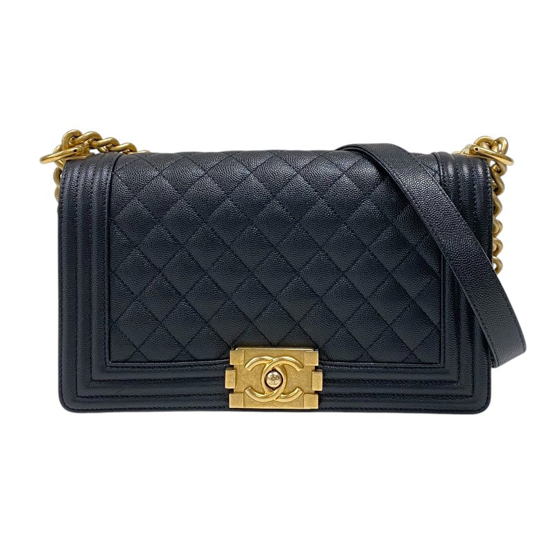 シャネル CHANEL ボーイシャネル25 A67086 ブラック ゴールド金具