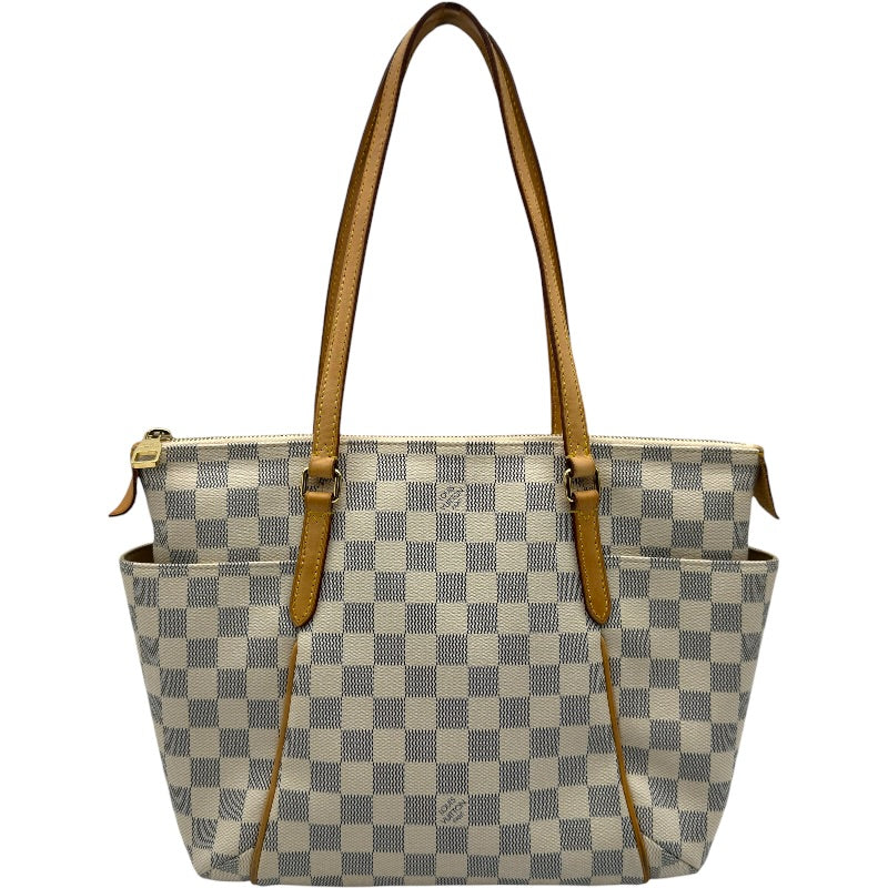 ルイ・ヴィトン LOUIS VUITTON トータリーPM N41280 ホワイト ダミエ