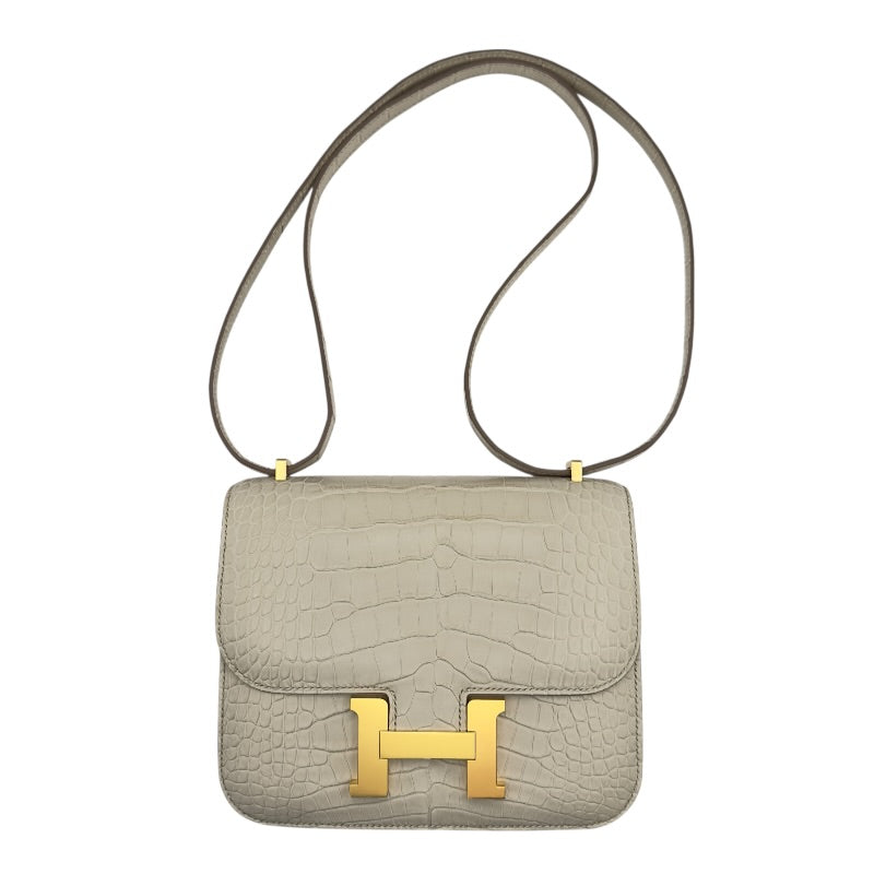 エルメス HERMES コンスタンス3ミニ Z刻 べトン ゴールド金具
