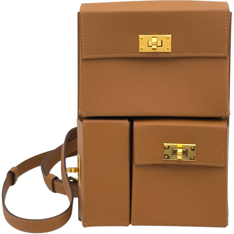 エルメス HERMES ケリーマルチポケット W刻 ゴールド ゴールド金具