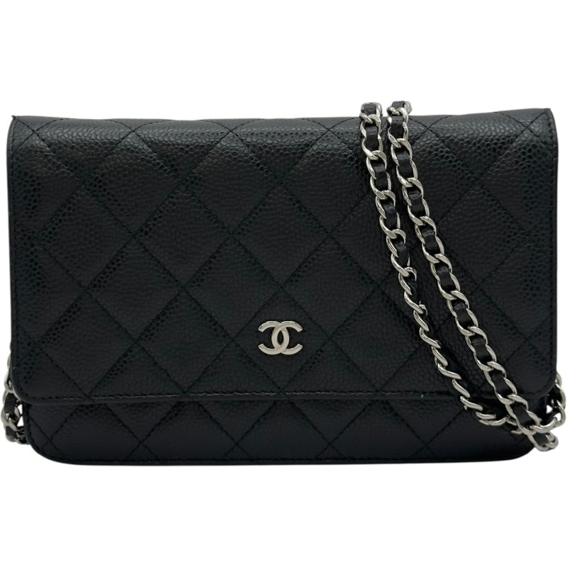 シャネル CHANEL マトラッセチェーンウォレット A33814 27番台