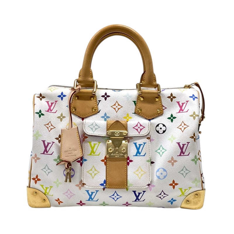 LOUIS VUITTON ハンドバッグ モノグラムマルチカラースピーディー30 M92643(廃盤) ルイ・ヴィトン LOUIS VUITTON スピーディ30 M92643 ブロン モノグラム