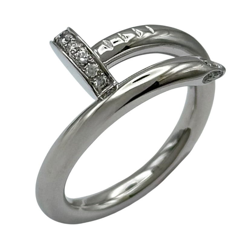 カルティエ Cartier ジュストアンクルダイヤリング ホワイトゴールド 