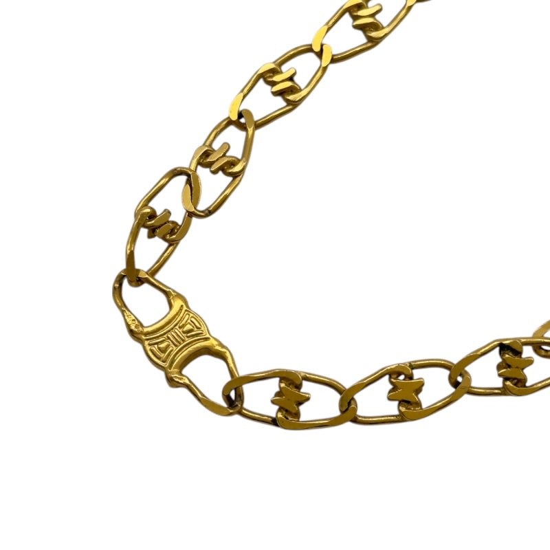 セリーヌ　トリオンフ グルメット ネックレス CELINE（セリーヌ） ネックレス Gourmette Triomphe Necklace
