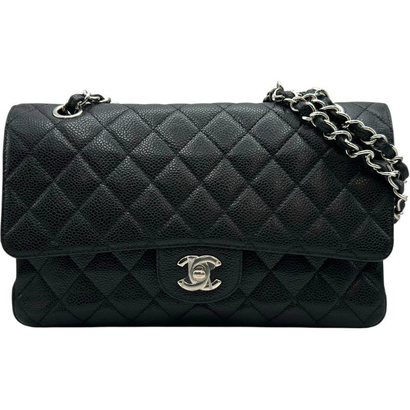シャネル CHANEL マトラッセ25 A01112 13番台 ブラック シルバー金具