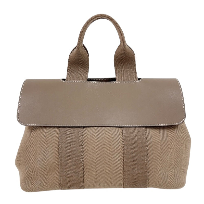 人気カラー！エルメス　ヴァルパライソ　PM　ハンドバッグ　エトープ　Hermes エルメス HERMES ヴァルパライソPM エトゥープ トワル、レザー