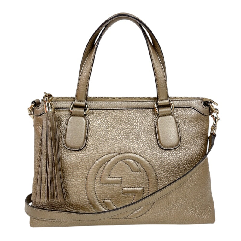 グッチ GUCCI ソーホートートバッグ 308362 ゴールド ゴールド金具