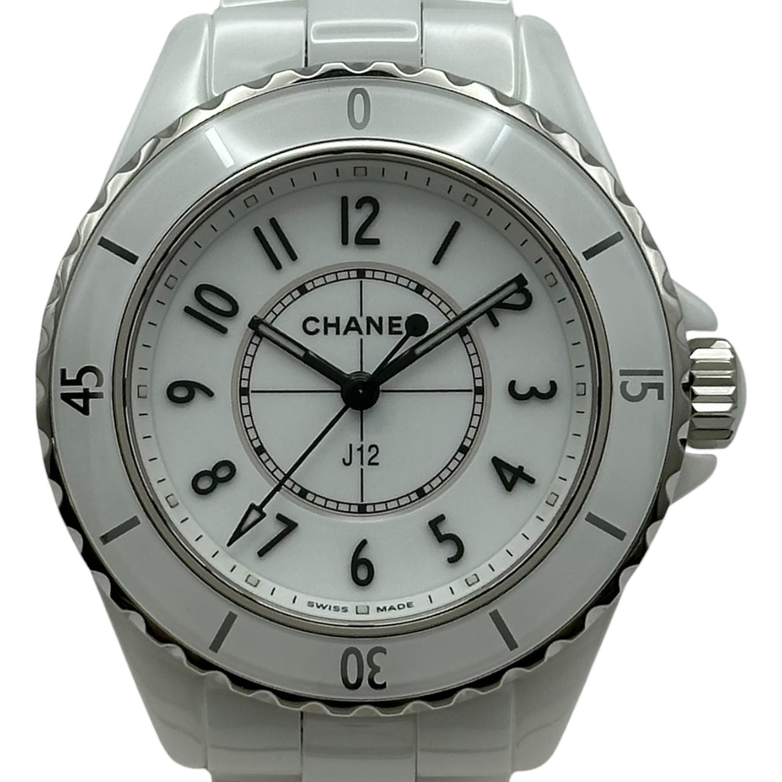 シャネル CHANEL J12 ホワイトラッカー 33MM H5698 ホワイト セラミック クオーツ レディース 腕時計 シャネル CHANEL J12 ホワイトラッカー 33MM H5698 ホワイト