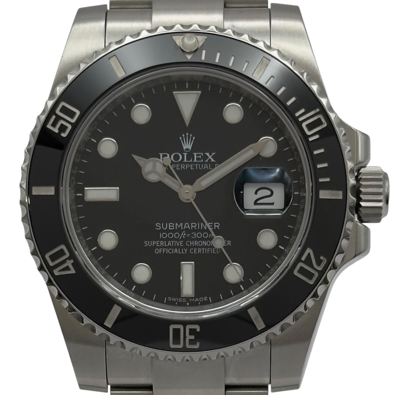ロレックス ROLEX サブマリーナ 116610LN ブラック ステンレススチール 