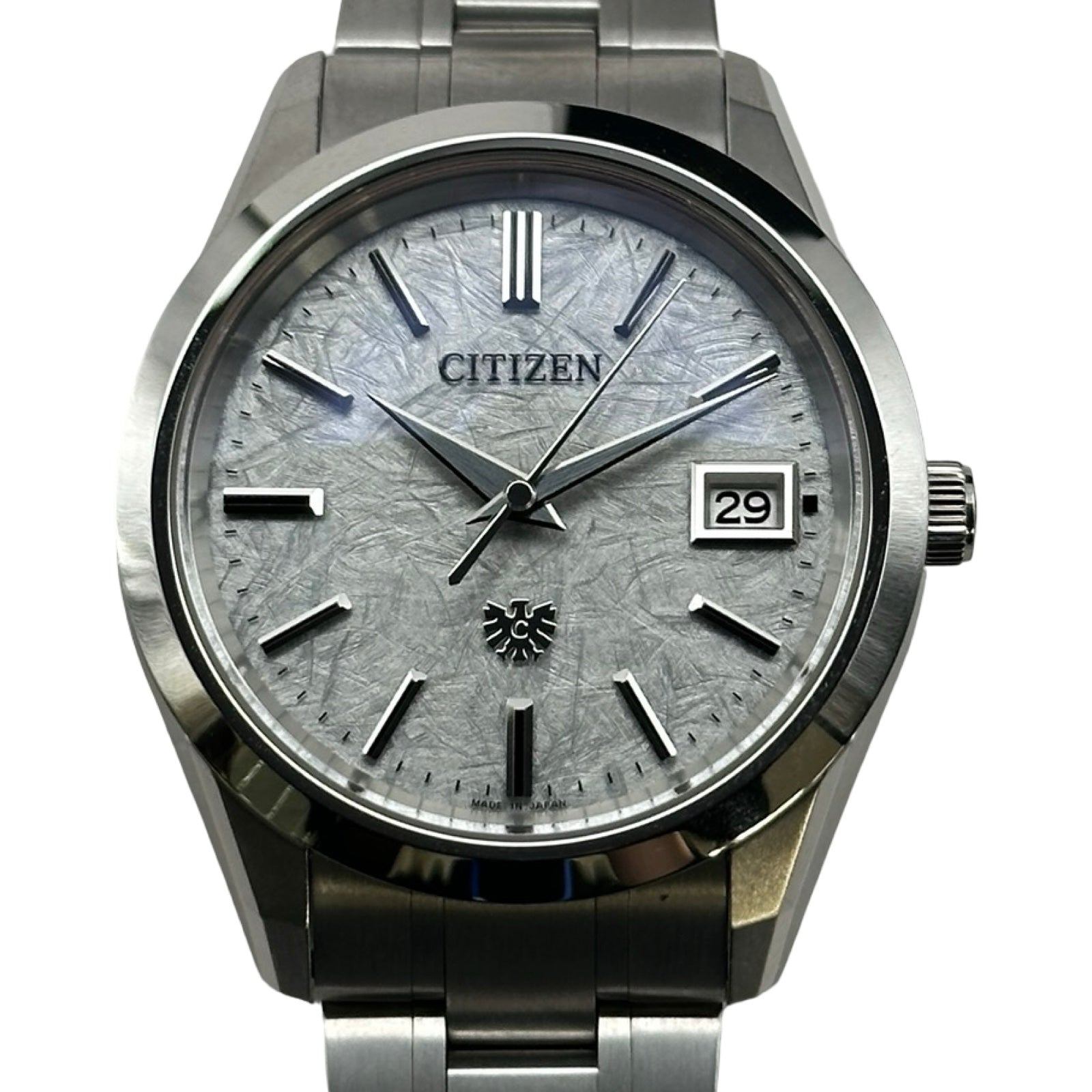 シチズン CITIZEN ザ・シチズン AQ4100-57B シルバー チタン シチズン CITIZEN ザ・シチズン AQ4100-57B シルバー チタン