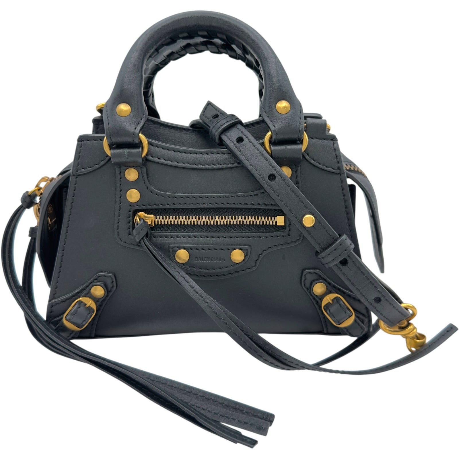 バレンシアガ BALENCIAGA ネオ クラシックシティ ミニ 638527 ブラック
