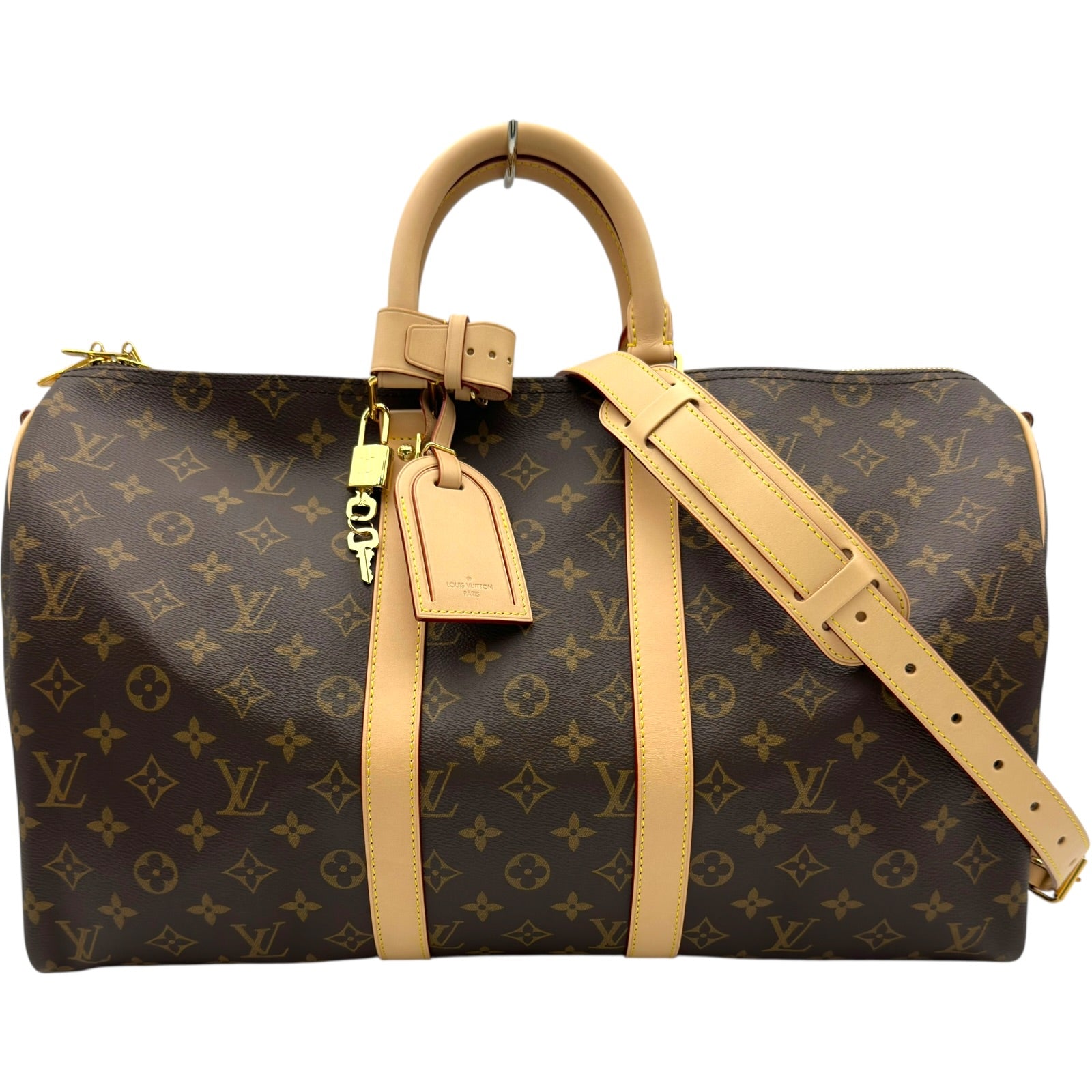 ルイヴィトン M41418 キーポル バンドリエール45 VI0991 ボストンバッグ モノグラム 肩掛け 鞄 Louis Vuitton 中古 ★