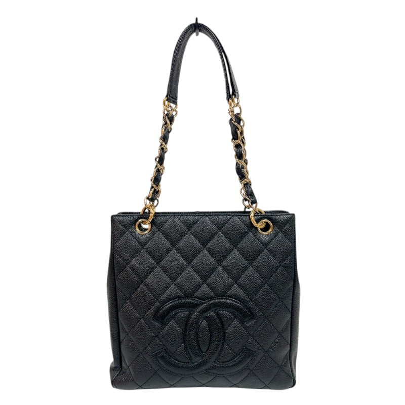 シャネル CHANEL PSTチェーントートバッグ A50994 ブラック/ゴールド