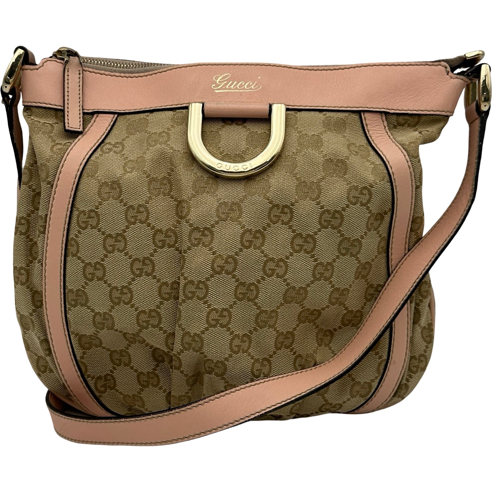 グッチ GUCCI アビーショルダーバッグ 203257 ピンク キャンバス 