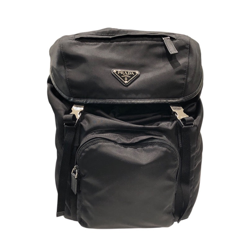 プラダ PRADA ナイロンバックパック 1BZ039 ブラック ナイロン メンズ 