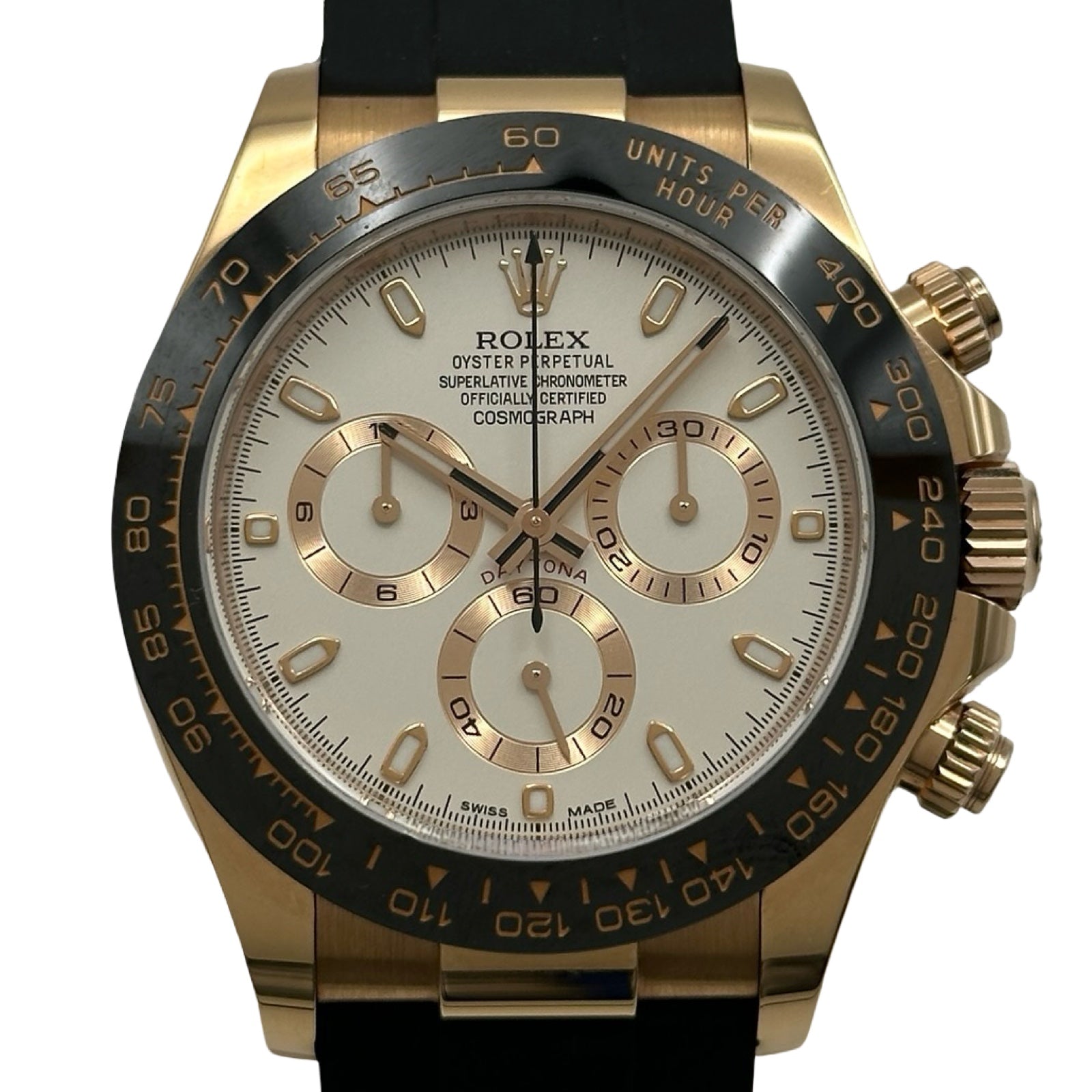 ロレックス ROLEX デイトナ 116515LN アイボリー ピンクゴールド 自動