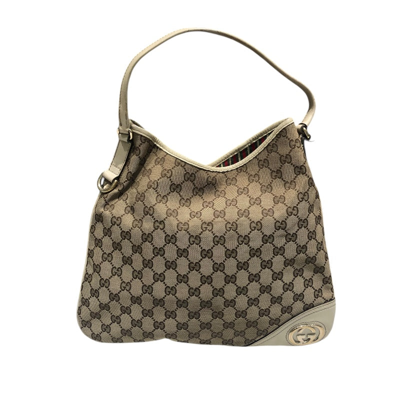 グッチ GUCCI GGキャンバスワンショルダーバッグ 169947 ブラウン 