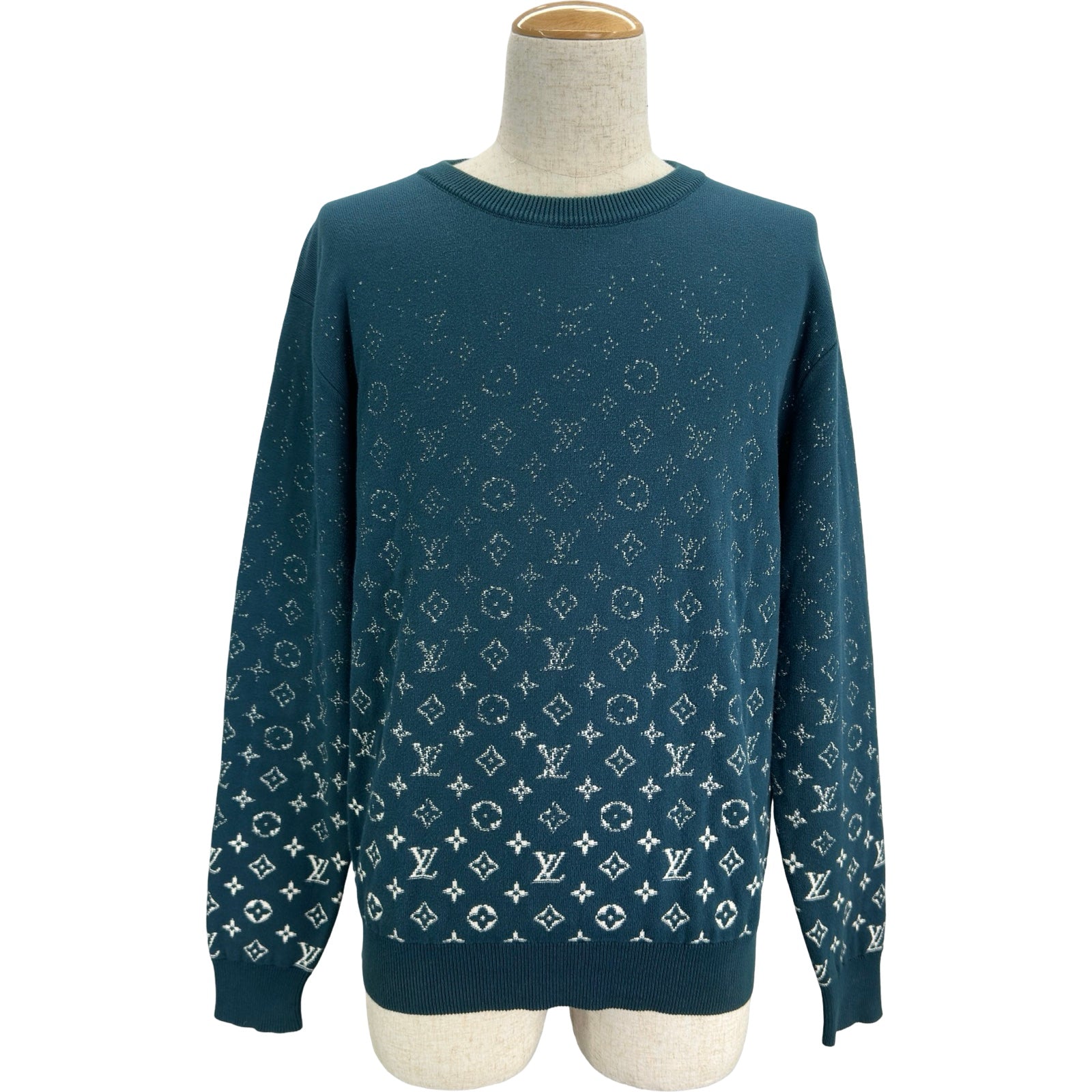 LOUIS VUITTON グラデーションニット 中古・古着通販】LOUIS VUITTON (ルイ ヴィトン) モノグラム