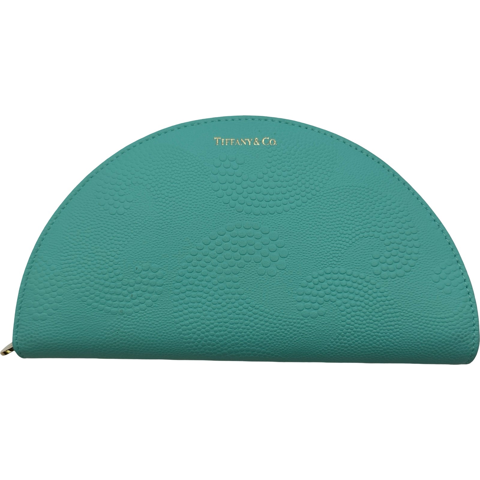 ティファニー TIFFANY＆CO ハーフムーンウォレット ライトブルー