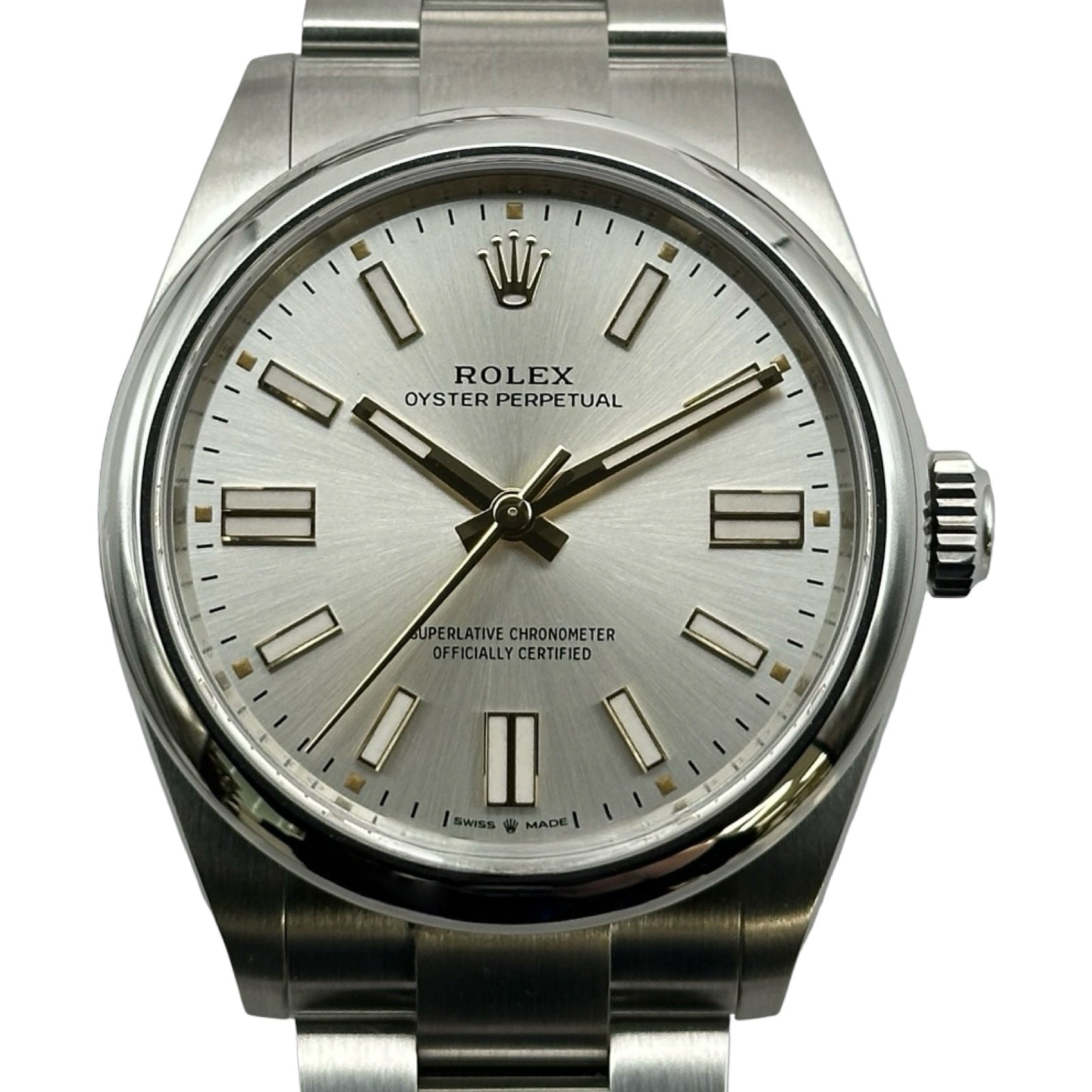 ロレックス ROLEX オイスターパーペチュアル41 134300 シルバー