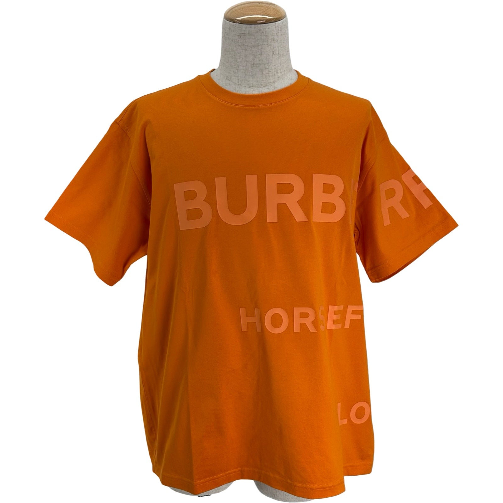バーバリー BURBERRY ロゴプリントTシャツ 8040692 オレンジ コットン 