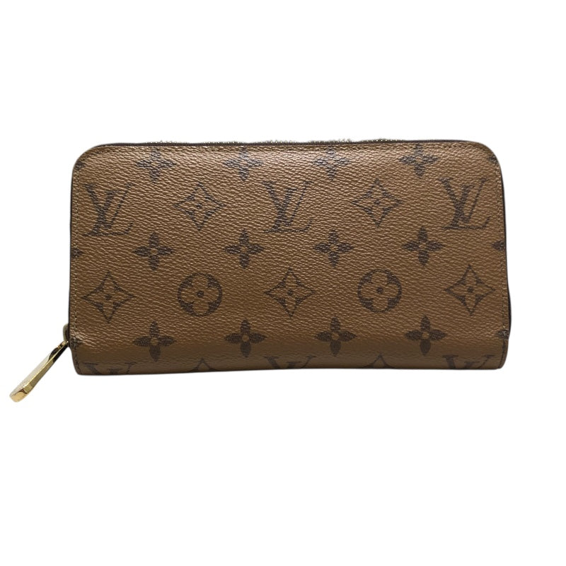 ルイ・ヴィトン LOUIS VUITTON ジッピー・ウォレット M82444 ブラウン モノグラム・リバース レディース 長財布 ルイ・ヴィトン LOUIS VUITTON ジッピー・ウォレット M82444 ブラウン