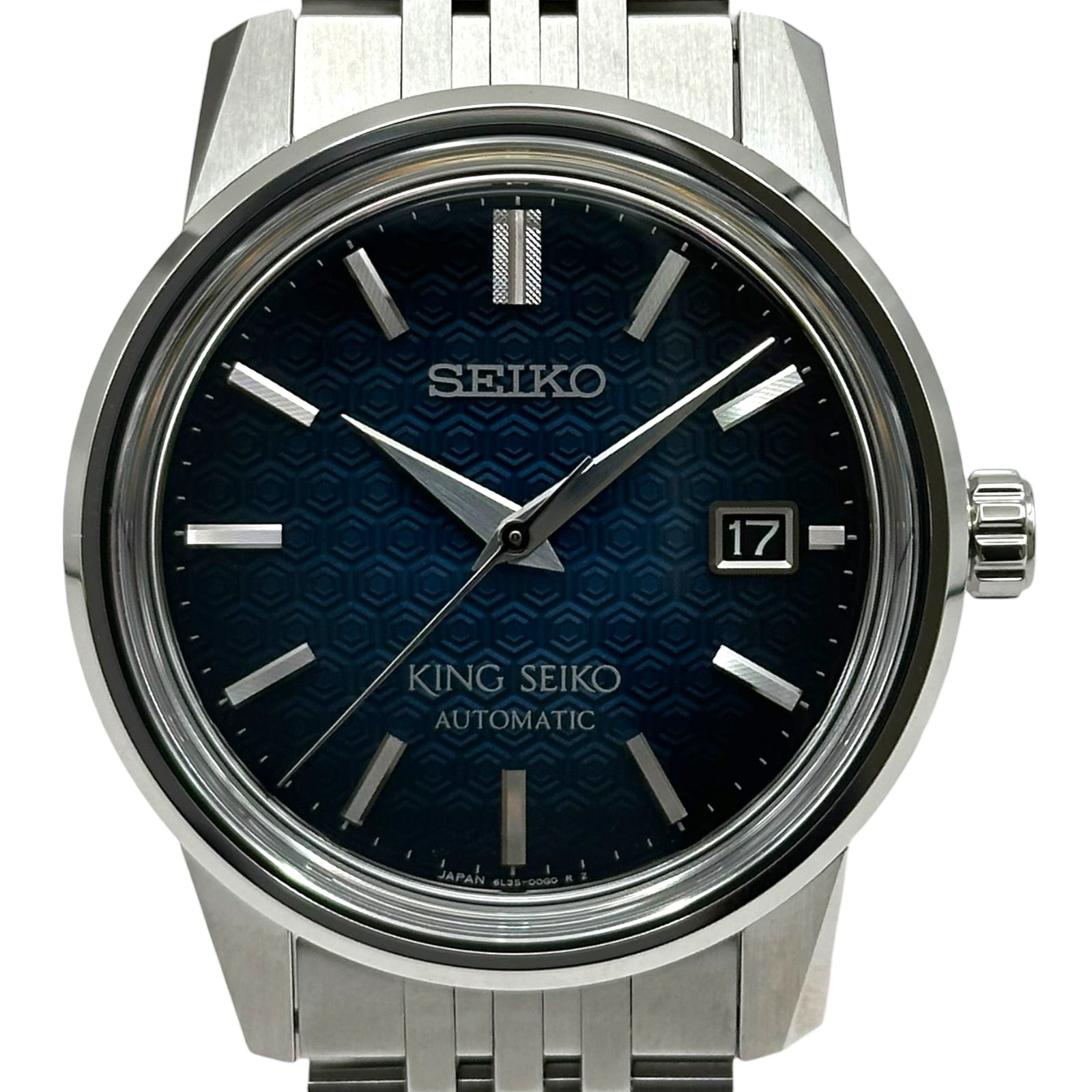 セイコー SEIKO キングセイコー SDKA013(L35-00G0) ネイビー