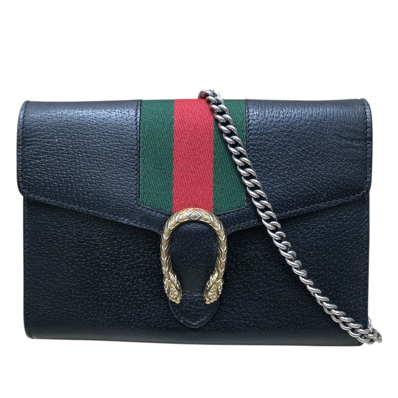 グッチ GUCCI ディオニソス チェーンウォレット 481377 ブラック