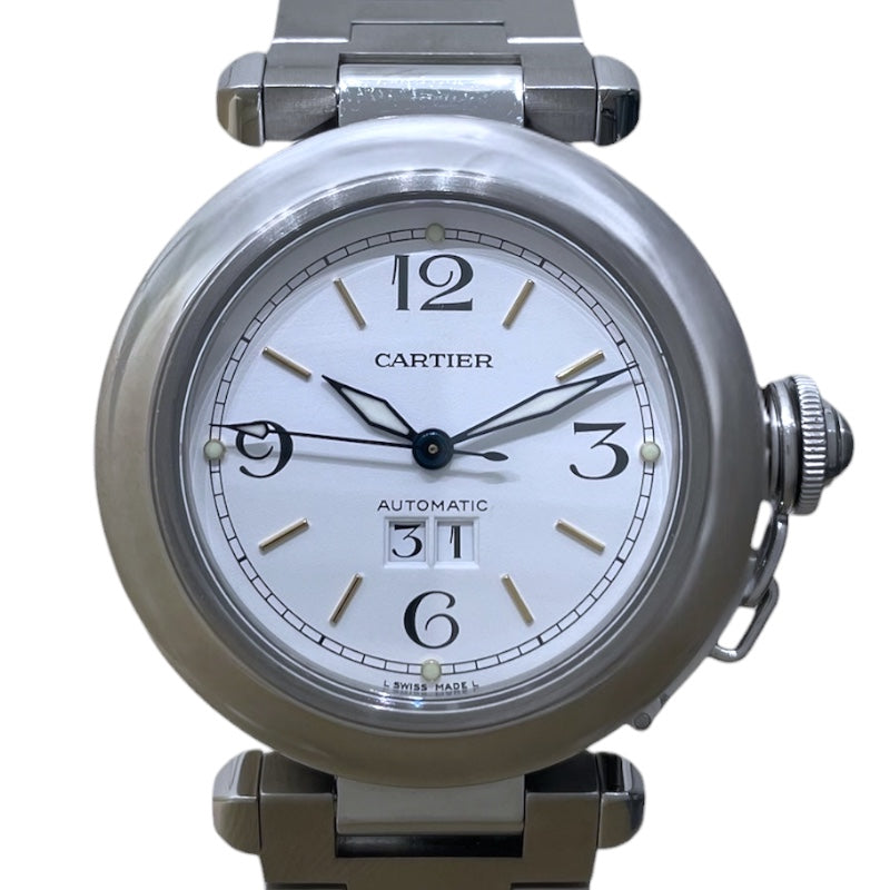 フウチャン Cartier自動巻パシャCビッグデイトネイビー Cartier