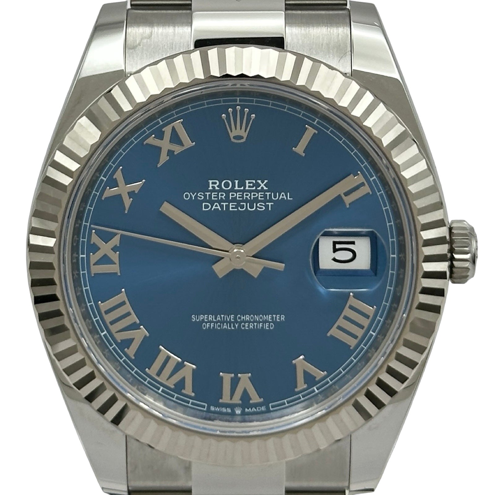 ロレックス ROLEX デイトジャスト41 126334 アズーロブルー ホワイト 