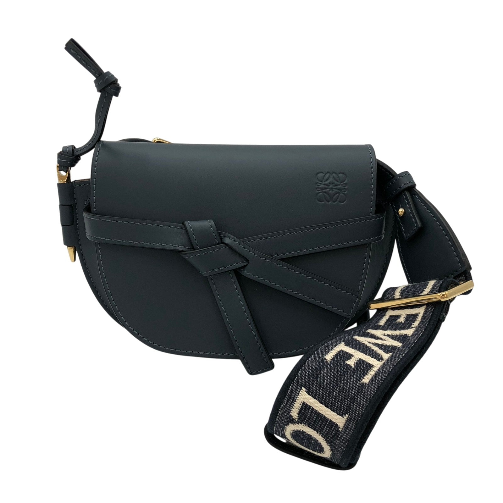 ロエベ LOEWE ゲートデュアルバッグミニ A650N46X13 オキシブルー 