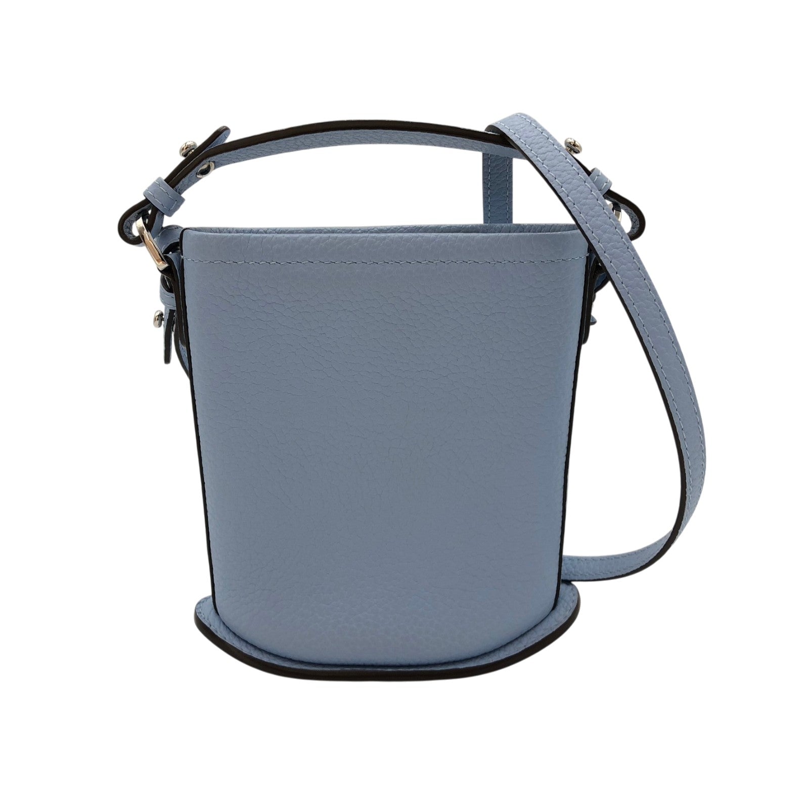 デルヴォー DELVAUX パントイ ライトブルー レザー レディース