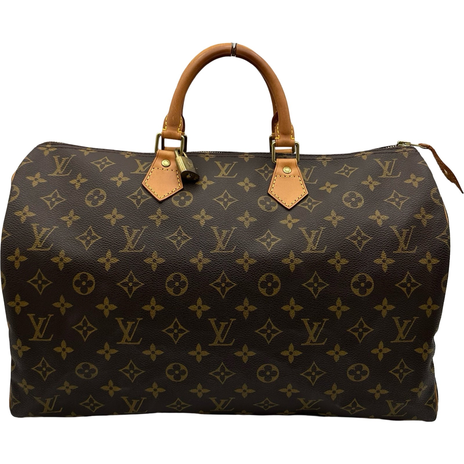 ルイ・ヴィトン LOUIS VUITTON スピーディ40 M41522 ブラウン 