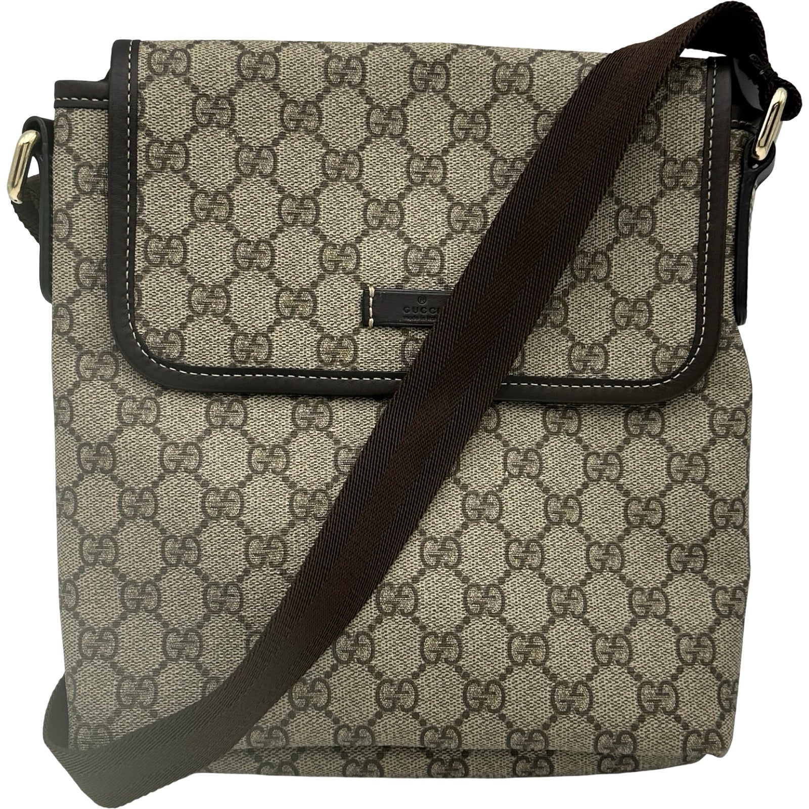 グッチ GUCCI ショルダーバッグ 223666 ブラウン GGスプリーム 