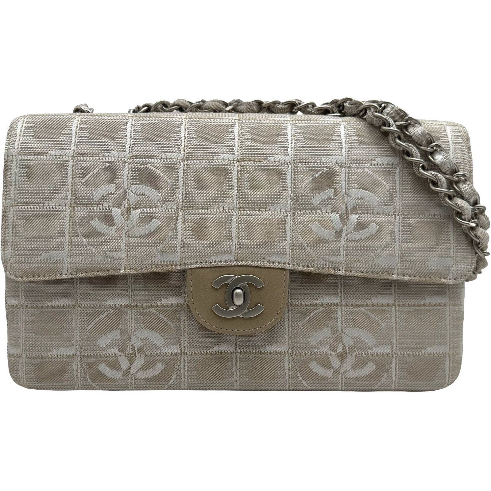 シャネル CHANEL ニュートラベルライン チェーンショルダー 6番台