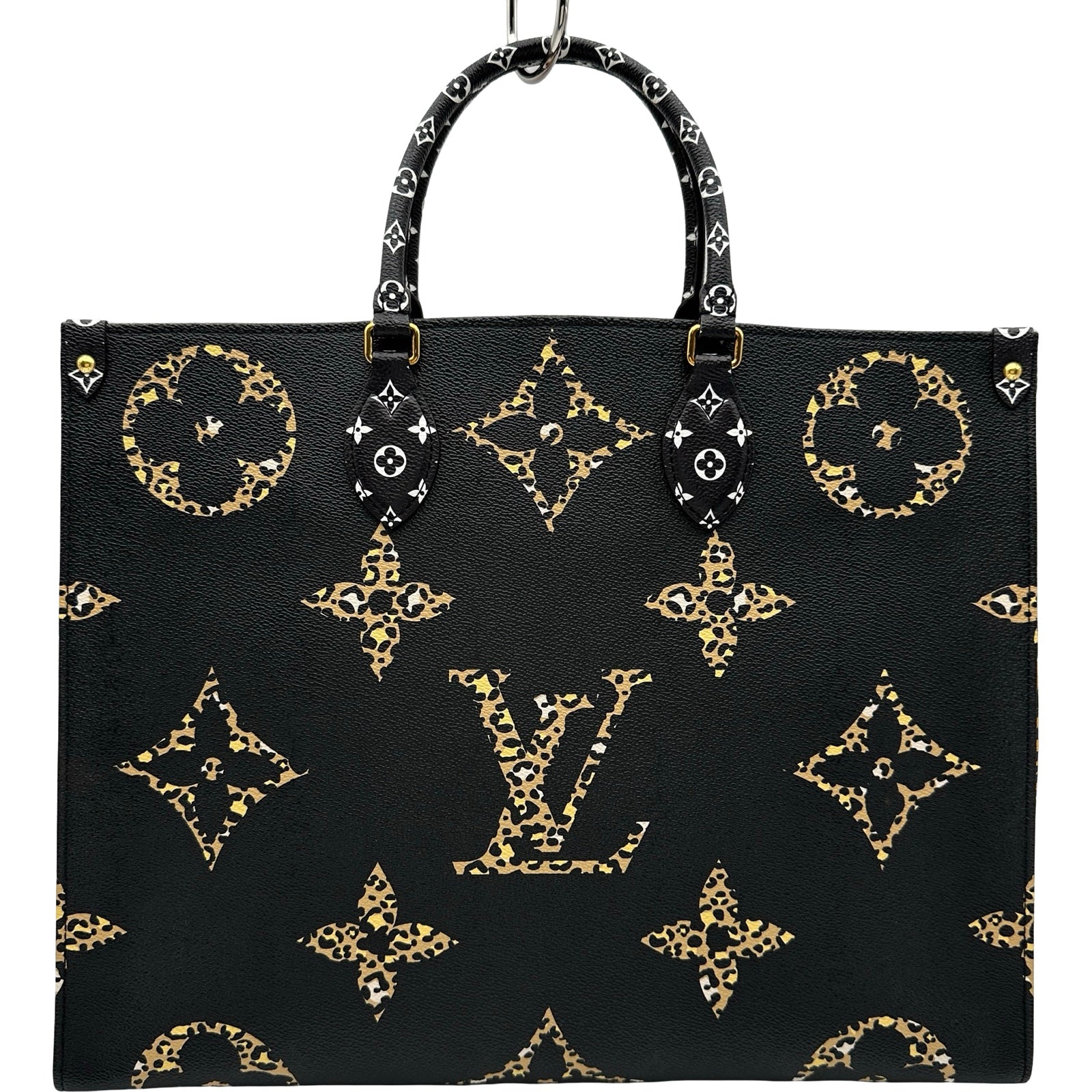 ルイ・ヴィトン LOUIS VUITTON オンザゴーGM M44675 ブラウン/ブラック 