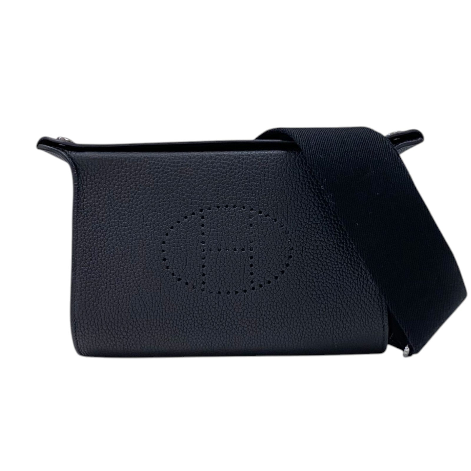 エルメス HERMES ヴィドポッシュ ブラック シルバー金具 トゴ