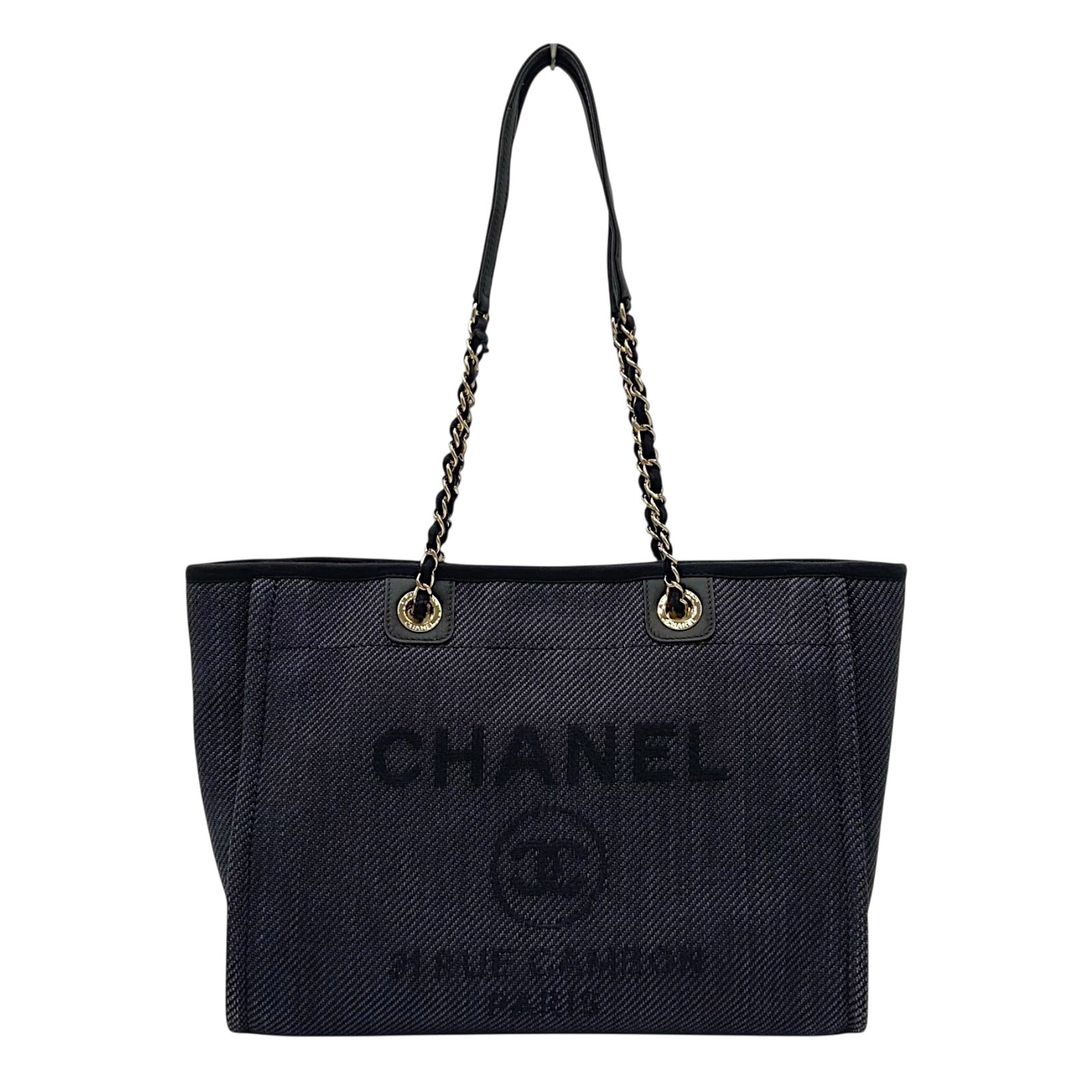 シャネル CHANEL ドーヴィルチェーントートMM A67001 30番台