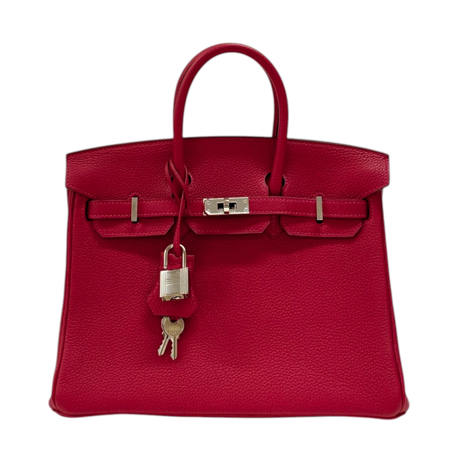 HERMES エルメス ノベルティ ハンドバッグ レッド バーキン25 エルメス HERMES バーキン25 ヴェルソ Y刻 ルージュカザック×ルージュ