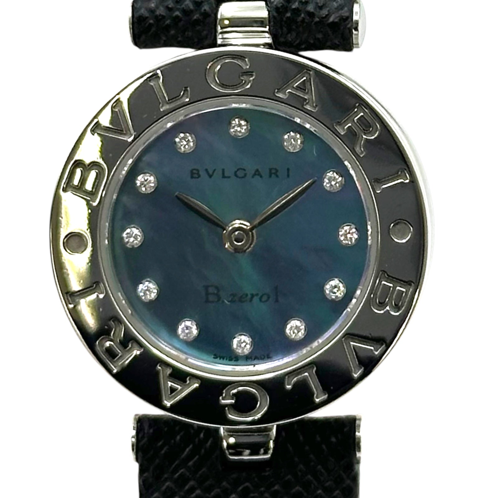 ブルガリ BVLGARI B-zero1 BZ22S ブルーシェル ステンレススチール