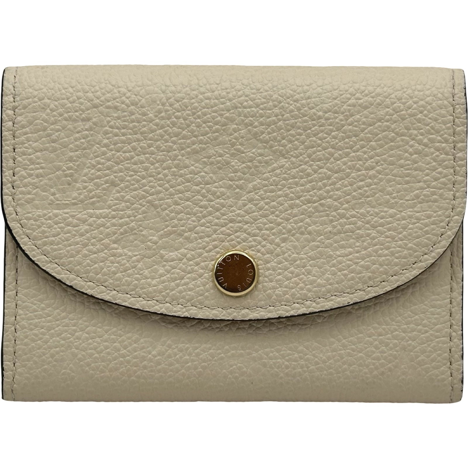 ルイ・ヴィトン LOUIS VUITTON ポルトモネ・ロザリ M81445 アイボリー 
