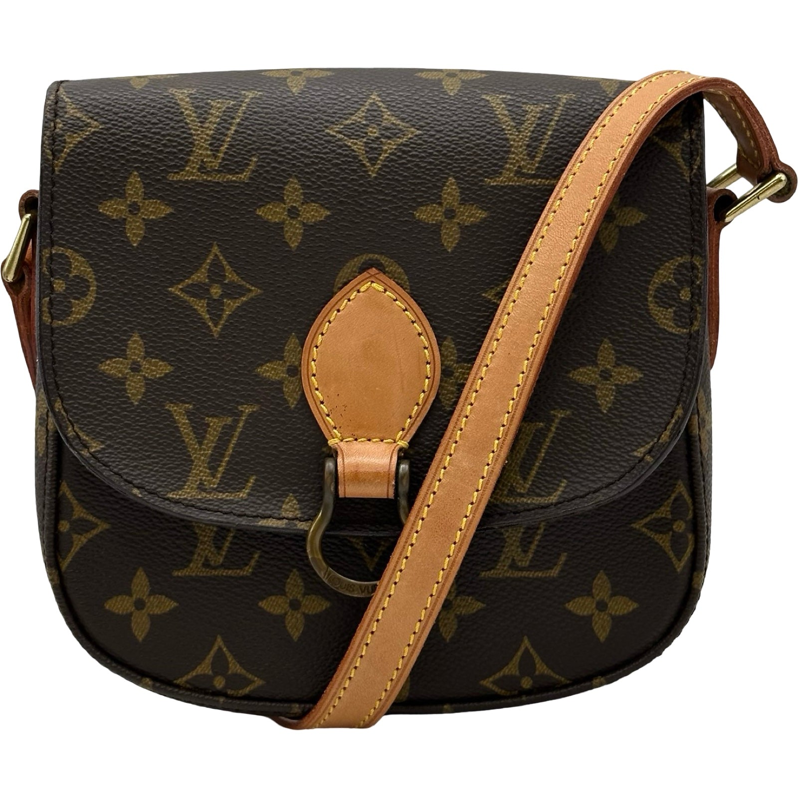 ルイ・ヴィトン LOUIS VUITTON サンクルーPM M51242 ブラウン 