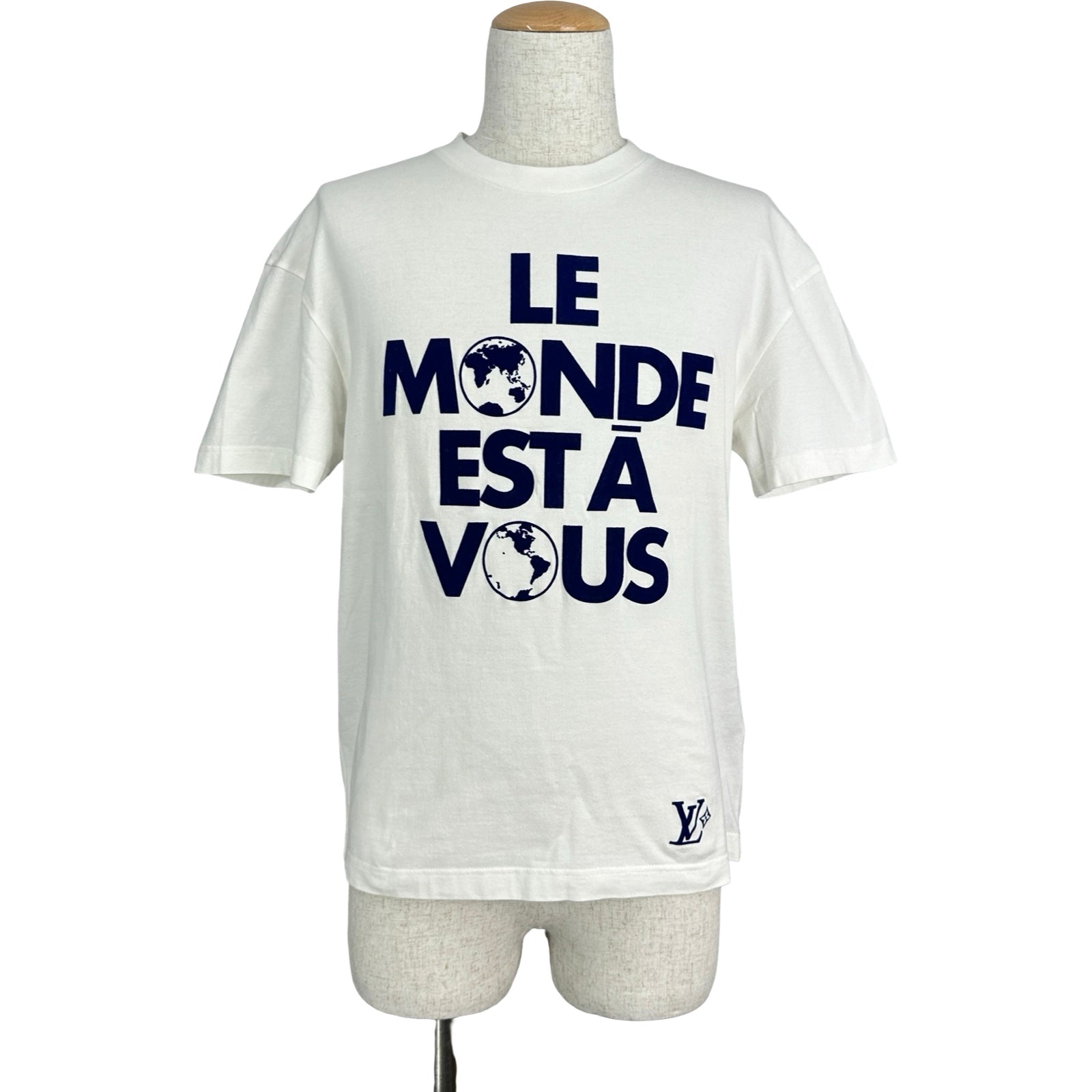 ルイ・ヴィトン LOUIS VUITTON グラフィックデザイン半袖Tシャツ