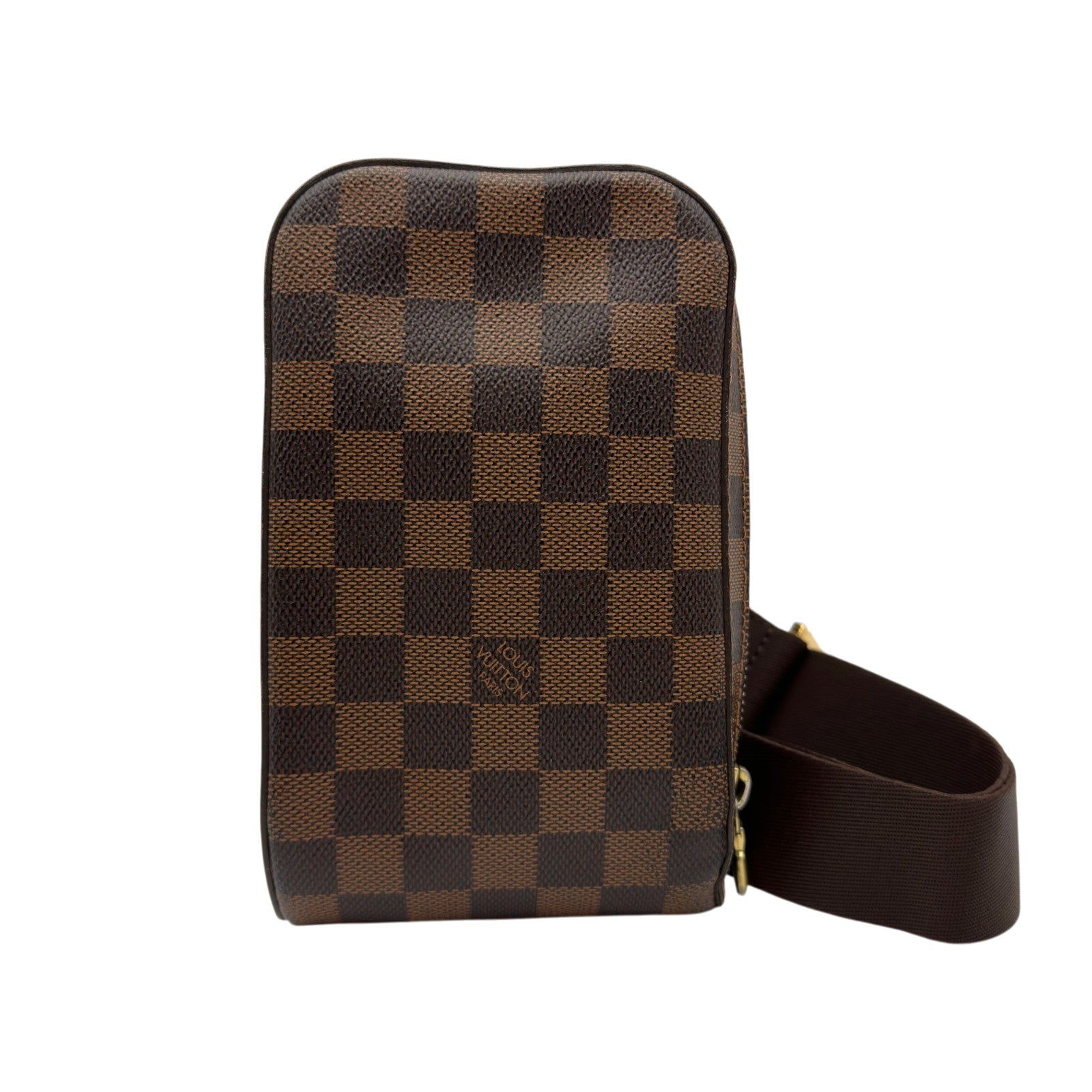 ルイヴィトン ダミエ ジェロニモス ボディバック ブラウン メンズ ルイ・ヴィトン LOUIS VUITTON ジェロニモス ブラウン ダミエ/レザー